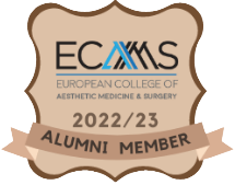 ECAMS certified aesthetic doctor