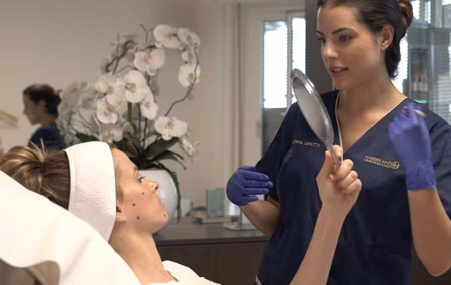 Dr. Diana Cerutti at the Aesthetic Medicine Clinic